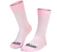 Support Calcetines de ciclismo superligeros hombre, tecnología transpirable, unisex, accesorios ciclista, senderismo, escalada, equitación, Rosa 39-41 EU