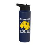 Support Childhood Cancer Awareness Shirts items Gifts Stainless Steel Insulated Water Bottle
