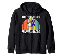 Support Colon Cancer Awareness Items Gifts Colon Cancer Sudadera con Capucha