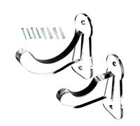 Support De Chauve-souris De Baseball - 2 Cintres De Support Mural De Chauve-souris, Båt Affichage Boîte Murale Supportt De Supportt | Rack De Rangement De Baseball Båt Pour Les Souvenirs, Affichant De