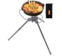 Support De Poêle - Support De Poêle D'extérieur, Support De Trépied Pour Poêle D'extérieur | Support D'ustensiles De Cuisine D'extérieur, Interface À Noyau En Cuivre, Pour Randonnée, Pi