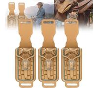 Support de téléphone pour Selle Western | Sangle réglable pour Smartphones | Design Cowboy robuste et Artisanal pour Les passionnés d'équitation, de Ranch, de rodéo et de randonnée (3Pcs)