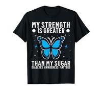 Support Diabetes Awareness Month Diabetes Gifts for Women Camiseta