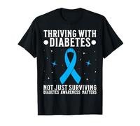 Support Diabetes Awareness Month Gifts for Diabetes Warriors Camiseta