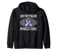 Support IBS Awareness Irritable Bowel Syndrome Warrior Gifts Sudadera con Capucha