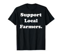 Support Local Farmers Sustainable Community Growth Camiseta