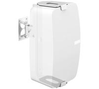 Support Mural Vertical pour Sonos Five & Sonos Play 5 Gen 2, Blanc 1 Unité | Pivot & Inclinaison Réglables, Construction Métallique Robuste, Coussins Anti-Rayures, Passage De Câble Pour Charge Facile