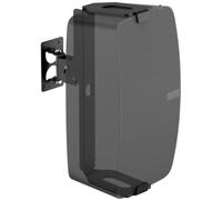 Support Mural Vertical pour Sonos Five & Sonos Play 5 Gen 2, Negro 1 Unité | Pivot & Inclinaison Réglables, Construction Métallique Robuste, Coussins Anti-Rayures, Passage De Câble Pour Charge Facile