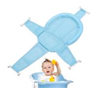 Support Net For Bath Seat Adjustable, Baby Bathing Support Mat, Floating Bathtub Mat Foldable Breathable Soft Mesh For Boys Girls Home Bathing