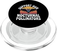Support Our Nocturnal Pollinators Bats Nature |- PopSockets PopGrip para MagSafe