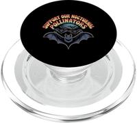 Support Our Nocturnal Pollinators Bats Nature --- PopSockets PopGrip para MagSafe