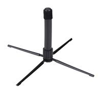 Support Pliable de Flûte Soutien Stand à 4 Pieds Compact Léger pour Flûte Clarinette Hautbois Accessoire pour Instruments à Vent de Musique