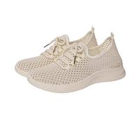 Support Shoes for Elderly Women Orthopedic Slip On Trainers Ladies Summer Comfortable Wide fit Diabetic Trainer Lightweight Non Slip Arch Support Sneaker Achilles Breathable Walking Canvas Shoes