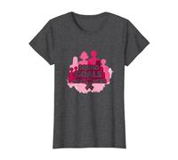 Support Squad Cáncer de Mama: los Objetivos del escuadrón vencen al cáncer Camiseta, Mujer, Jaspeado Oscuro, XS