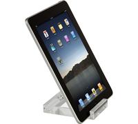 Support tablette et smartphone en plexiglass - Transparent
