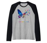 Support The Cancer We Believe in Miracles Fight In All Color Camiseta Manga Raglan