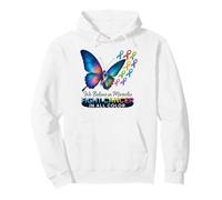 Support The Cancer We Believe in Miracles Fight In All Color Sudadera con Capucha