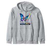 Support The Cancer We Believe in Miracles Fight In All Color Sudadera con Capucha
