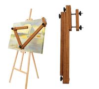 Support Tool - Ergonomic Wooden Hand Rest, Canvas Painting Stand | Artist Hand Rest Canvas Easel for Studio Classroom School Gallery Workshop Office