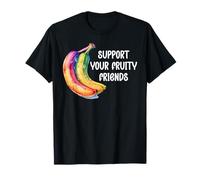 Support Your Fruity Friends LGBT Gay Pride Ally Queer LGBTQ+ Camiseta