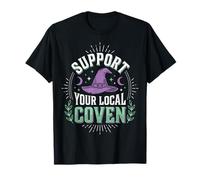 Support Your Local Coven Palo De Escoba Camiseta