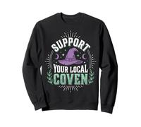 Support Your Local Coven Palo De Escoba Sudadera