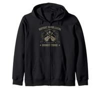 Support Your Local Honky Tonk Country Music Bar Sudadera con Capucha