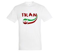 Supportershop - Camiseta Hombre, Color Blanco, Irán FR: XL (Talla Fabricante: XL)