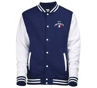 Supportershop France Champions 2 Estrellas - Chaqueta Unisex, Unisex Adulto, Color Azul Marino, tamaño Medium