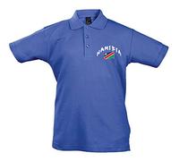 Supportershop - Polo Infantil de Rugby de Namibia, Niño, 5060672803786, Azul, FR : XL (Taille Fabricant : 10 ANS)