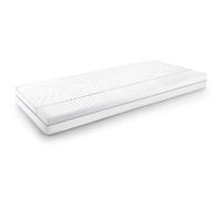 Supportho Colchón ergonómico de espuma fría, 80 x 200 cm, altura de 18 cm, dureza H2/H3, color blanco