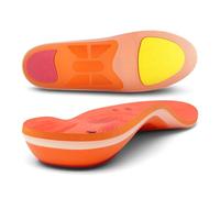 SUPPORTINSERT Arch Support Orthotics Insole Plantar Fasciitis Pain Relief for Men & Women, Planter Facetious Flat Feet Absorb Shock Heel Spur Orthopedic Pad, Work Boot Shoes Inserts