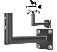 Supporto Da Tetto per Banderuola - Staffe Di Montaggio in Acciaio per Impieghi Gravosi, Adatto Anche Come Supporto Antenna TV Esterna