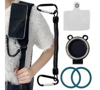 Supporto Magnetico Per Telefono - Supporto Magnetico Per Cellulare Con Presa Forte Per Smartphone E Dispositivi GPS | Supporto Per Clip Da Zaino Per Escursionismo, Corsa, Viaggi, Avventure All'aria Ap