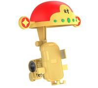 Supporto per Cellulare per Moto - Base da Manubrio con Ricarica USB Integrata, di Blocco Stabile, Struttura in Lega Resistente | Porta Telefono Universale per Viaggi, Tragitti Casa-Lavoro e Gi