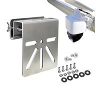 supporto per grondaia per telecamera di sicurezza*1 set Supporto in Acciaio Inossidabile, per Telecamera di Sicurezza,per Grondaia Parete Tetto Esterno Pannello Solare Domestico