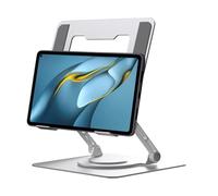 Supporto per laptop rotante, supporto per laptop pieghevole | Supportoo per laptops rotante a 360 gradi | Fraccia non slip, supportoo per tablet regolabile con carico di cuscinetti da 22 libbre per ca