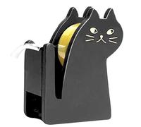 Supporto Per Nastro Adesivo Design Gatto - Dispenser Per Nastro In Legno Per Imballaggio | Distributore Di Nastro Da Scrivania, Dispenser Di Nastro Per Ufficio E Casa, Accessori Per Imballaggio