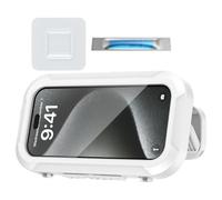 Supporto per Telefono da Doccia, impermeable Custodia 480° Rotazione Porta Telefono Doccia, Anti-appannamento Portacellulare Touch Screen HD Scatola per Parete Bagno, a través de Smartphone Fino a 7"