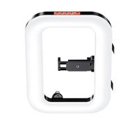 Supporto Telefono Luce - Anillo Light Portatil, Luce Registrazione Video | Illuminazione Streaming Live Ricaricabile Type C Professionale Bianco Abs Compatto Attrezzatura Creatore per Social Media