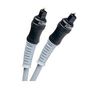 Supra 1003100011 cable de fibra optica 1 m TOSLINK Azul - Cable de fibra óptica (1 m, TOSLINK, TOSLINK, Male connector / Male connector, Azul)