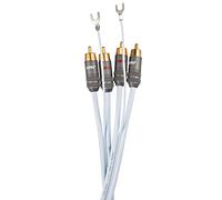 Supra Cables Phono 2RCA-SC Análogo Cable de Conexión 1,5m