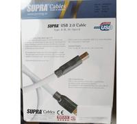 Supra Cable USB 2.0 A-B Cables 1 m