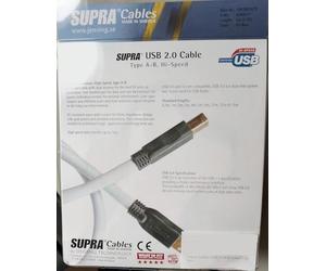 Supra Cable USB 2.0 A-B Cables 1 m