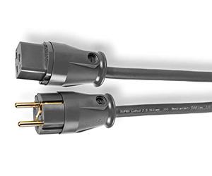 Supra Cables Netzkabel LoRad 2,5 EU 1m SPC versilbert *