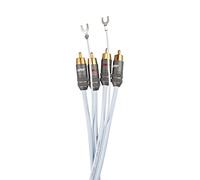 Supra Cables Phono 2RCA-SC Análogo Cable de Conexión 2m