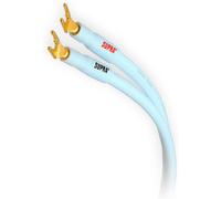 Supra Sword 2 x 3m (con Kit ConbiCon) - Cable de altavoz o parlante, ensamblado, 3 mm², Banane, Fourches