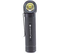 Suprabeam M6r - Linterna LED impermeable para frente y linterna con 600 lúmenes, regulable sin niveles y base magnética integrada