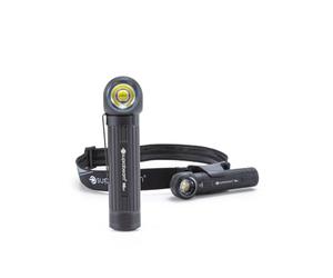 Suprabeam M6xr - Lámpara LED impermeable para frente y linterna con 2000 lúmenes, regulable sin niveles y base magnética integrada