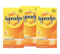 Supradyn Energy 3x30 comprimidos efervescentes